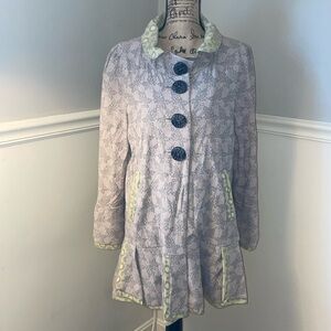AN REN Art to Wear Tapestry Jacket Boutique M